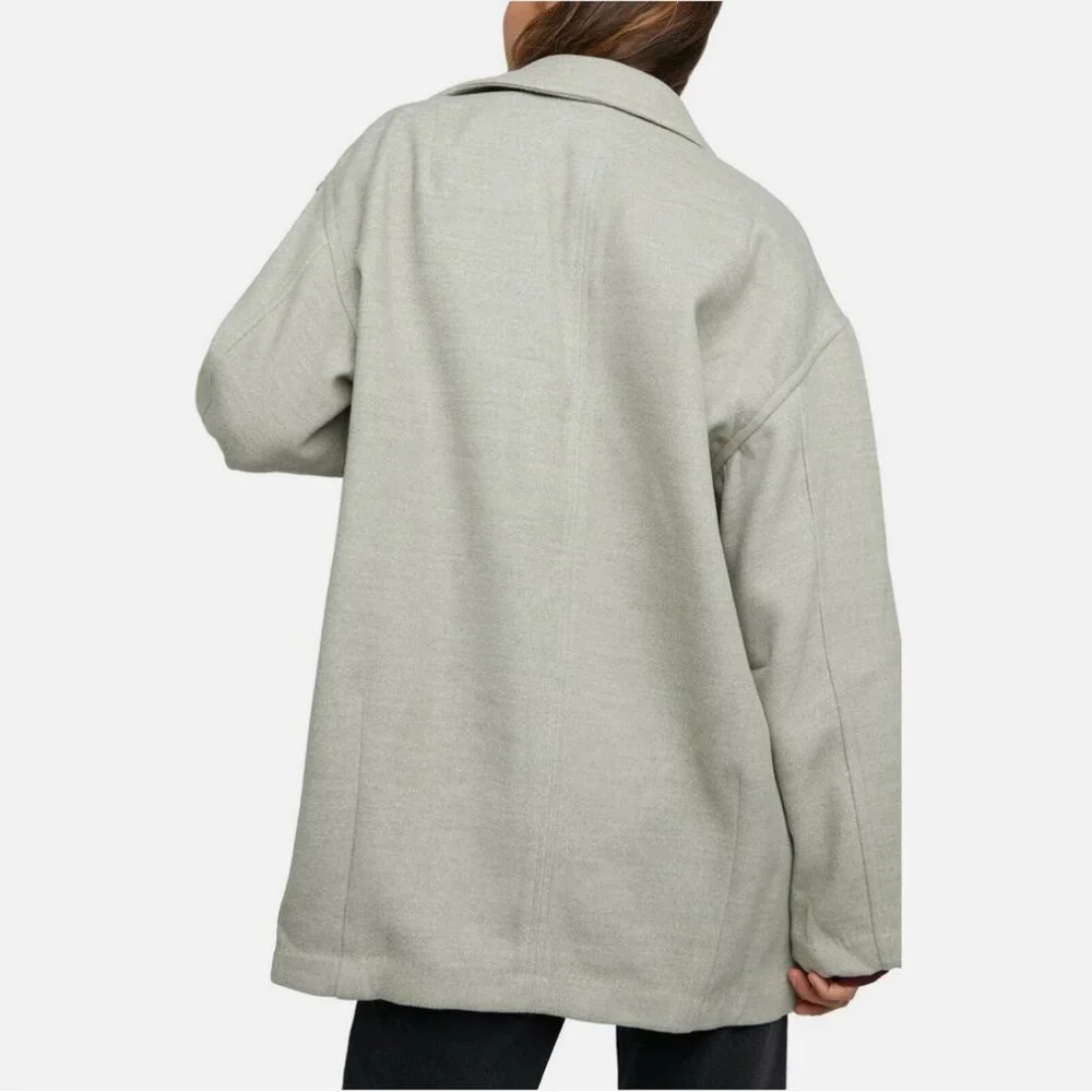 Free People Hannah Slouchy Double Breasted Blazer